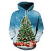 FUNSTUFFPRINT 3D Christmas Tree Gifts All Over 3D Hoodie and Zip Hoodie