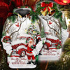 FUNSTUFFPRINT 3D Christmas Santa 1 All Over 3D Hoodie and Zip Hoodie