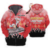FUNSTUFFPRINT 3D Christmas Night Party Live Dj Music All Over 3D Hoodie and Zip Hoodie