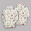 FUNSTUFFPRINT 3D Christmas Cream Good All Over 3D Hoodie and Zip Hoodie