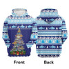 FUNSTUFFPRINT 3D Shark Jawlly Christmas All Over 3D Hoodie and Zip Hoodie