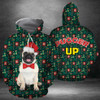 FUNSTUFFPRINT 3DRed Wine Christmas All Over 3D Hoodie and Zip Hoodie