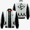 FUNSTUFFPRINTINT  Sajin Komamura Seventh Division Bomber Jacket Custom Bleach Cosplay Costumes  3D Bomber Jacket