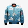 FUNSTUFFPRINTINT  Sakonji Urokodaki Pattern Bomber Jacket Custom KNY Cosplay Costumes  3D Bomber Jacket