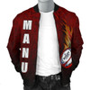 FUNSTUFFPRINTINT  Samoa Men’s Bomber Jacket – Manu Rugby Fire – BN09 3D Bomber Jacket