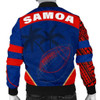 FUNSTUFFPRINTINT  Samoa Men’s Bomber Jacket – Rugby Ball Fire – BN09 3D Bomber Jacket