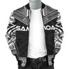 FUNSTUFFPRINTINT  Samoa Polynesian Chief Men’s Bomber Jacket – Black Version – Bn10 3D Bomber Jacket