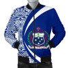 FUNSTUFFPRINTINT  Samoa Polynesian Men’s Bomber Jacket – Circle Style J1 3D Bomber Jacket