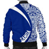FUNSTUFFPRINTINT  Samoa Polynesian Men’s Bomber Jacket – Circle Style J1 3D Bomber Jacket