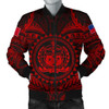 FUNSTUFFPRINTINT  Samoa Polynesian Men’s Bomber Jacket – Samoa Red Seal – BN18 3D Bomber Jacket