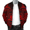 FUNSTUFFPRINTINT  Samoa Polynesian Men’s Bomber Jacket – Samoa Red Seal – BN18 3D Bomber Jacket