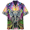 Trippy Colorful Dragonfly Psychedelic Hippie Hawaiian Shirt