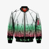 FUNSTUFFPRINTINT  Shinobu Kocho bomber Jacket KNY Cosplay 3D Bomber Jacket