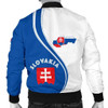 FUNSTUFFPRINTINT  Slovakia Men’s Bomber Jacket – Generation K7 3D Bomber Jacket