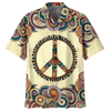 Bee Hippie Psychedelic Hippie Custome Trippy Shirt- Hippie Hawaiian Shirt