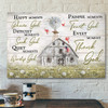 Tranquil Farm - Every Moment Thank God - Bible Verse Canvas - Scripture Canvas Wall Art