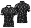Custom Golf Men Polo Shirt, Custom Name funny Golf Pattern Wear Apparel - Personalized Sports Gift For Men, Husband, Boyfriend, Golf Lovers