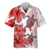 Blue Bird Turtle 3D Hawaiian shirt Men's