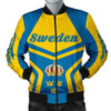 FUNSTUFFPRINTINT Sweden Coat Of Arms Men Bomber Jacket My Style J75 3D Bomber Jacket