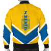 FUNSTUFFPRINTINT Sweden Coat Of Arms Men Bomber Jacket Lucian Style J5W 3D Bomber Jacket