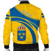 FUNSTUFFPRINTINT Sweden Coat Of Arms Men Bomber Jacketticket J5W 3D Bomber Jacket
