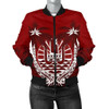 FUNSTUFFPRINTINT Tahiti Polynesian Coconut Women’s Bomber Jacket A02  3D Bomber Jacket