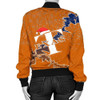 FUNSTUFFPRINTINT Texas Christmas Coat Of Arms Women Bomber Jacket X Style J78 3D Bomber Jacket