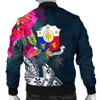 FUNSTUFFPRINTINT The Philippines Personalised Men’s Bomber Jacket – Summer Vibes – BN15 3D Bomber Jacket
