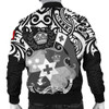 FUNSTUFFPRINTINT Tonga Polynesian Bomber Jacket (Men) – Tongan Pride (White) – BN15  3D Bomber Jacket