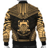 FUNSTUFFPRINTINT Tuvalu Polynesian Chief Men’s Bomber Jacket – Gold Version – Bn10  3D Bomber Jacket