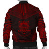 FUNSTUFFPRINTINT Tuvalu Polynesian Chief Men’s Bomber Jacket – Red Version – Bn10  3D Bomber Jacket