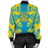 FUNSTUFFPRINTINT Tuvalu Women Bomber Jacket – Polynesian Tattoo Flag – BN0110  3D Bomber Jacket