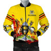 FUNSTUFFPRINTINT Uganda Special Men’s Bomber Jacket A7 3D Bomber Jacket