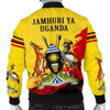 FUNSTUFFPRINTINT Uganda Special Men’s Bomber Jacket A7 3D Bomber Jacket