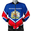 FUNSTUFFPRINTINT United Kingdom Coat Of Arms Men Bomber Jacket Lucian Style J5W 3D Bomber Jacket