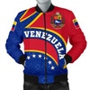 FUNSTUFFPRINTINT Venezuela Men’s Bomber Jacket – Venezuela Coat Of Arms – BN18 3D Bomber Jacket