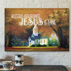 Bible Verse Canvas - Blessed Assurance Jesus Is Mine Canvas Wall Art - Scripture Canvas Wall Art