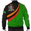 FUNSTUFFPRINTINT Zambia Men’s Bomber Jacket -Zambia Flag and Coat Of Arms – BN18 3D Bomber Jacket