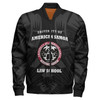 FUNSTUFFPRINTINT American Samoa Bomber Jacket - University Of American Samoa 3D Bomber Jacket