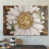 Bible Verse Wall Art Canvas - Daisy And Hummingbird - Today I Choose Joy Canvas