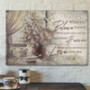 Bible Verse Wall Art Canvas - Heaven - Signs From Heaven Show Up To Remind You Love Never Dies Canvas