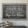 God Canvas Prints - Jesus Canvas Art - For I Know The Plans I Have For You Jeremiah 2911 Bible Verse Wall Art Canvas
