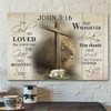 God Canvas Prints - Jesus Canvas Art - John 316 Kjv Canvas Wall Art