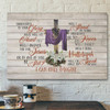 God Canvas Prints - Jesus Canvas Art - Christian Wall Art I Can Only Imagine Song Lyrics Canvas Print