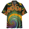 Colorful Spiral Design Hippie Pattern Hawaiian Shirt