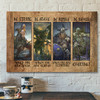 Jesus Canvas Art - Christian Canvas Wall Art - Be Strong Be Brave Canvas Poster