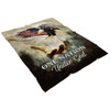 FUNSTUFFPRINT  One Nation Under God 2 Fleece Blanket - Christian Blanket - Bible Verse Blanket