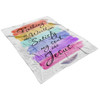 FUNSTUFFPRINT Nothing In This World Can Satisfy My Soul Like Jesus Fleece Blanket - Christian Blanket - Bible Verse Blanket