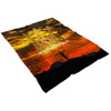 FUNSTUFFPRINT Jesus The Way The Truth The Life Fleece Blanket - Christian Blanket - Bible Verse Blanket