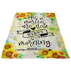FUNSTUFFPRINT His Mercies Are New Every Morning Lamentations 322-23 Fleece Blanket - Christian Blanket - Bible Verse Blanket